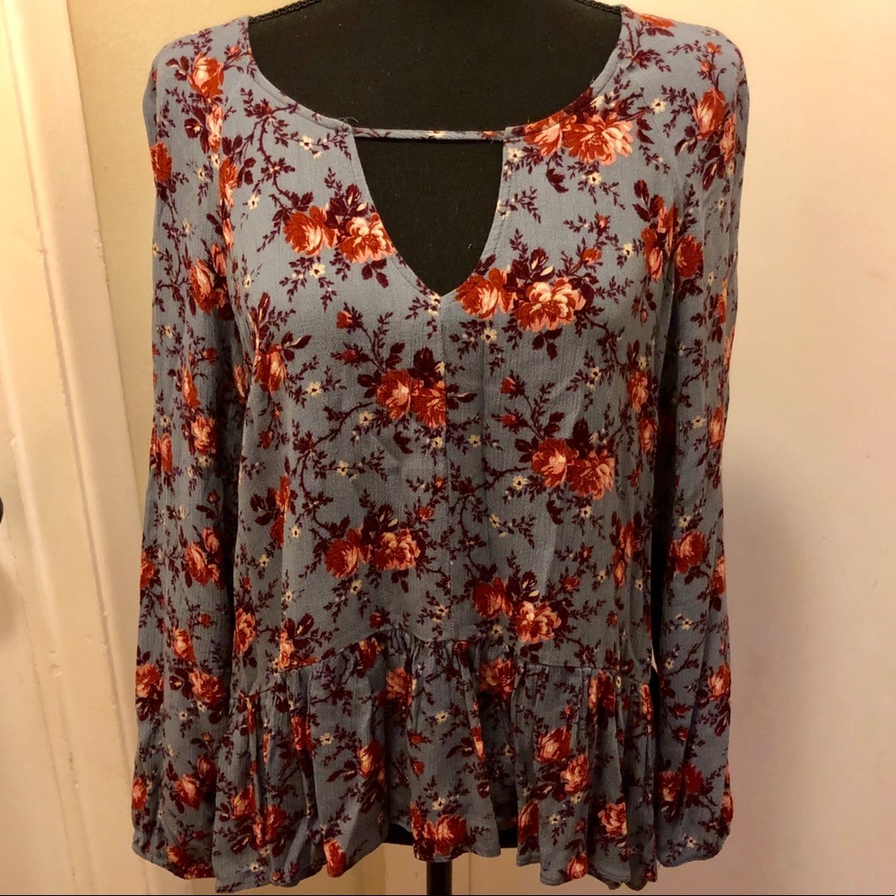 American Eagle Outfitters Floral Blouse